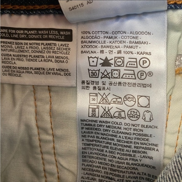 Levi’s 501 High Rise Cutoff Jean Shorts Blue Denim Women’s 28 - Picture 10 of 10